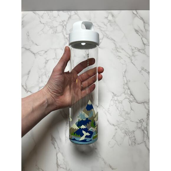 Starbucks 18.5 fl oz Glass Bottle Alaska You Are Here Collection - Picture 2 of 5